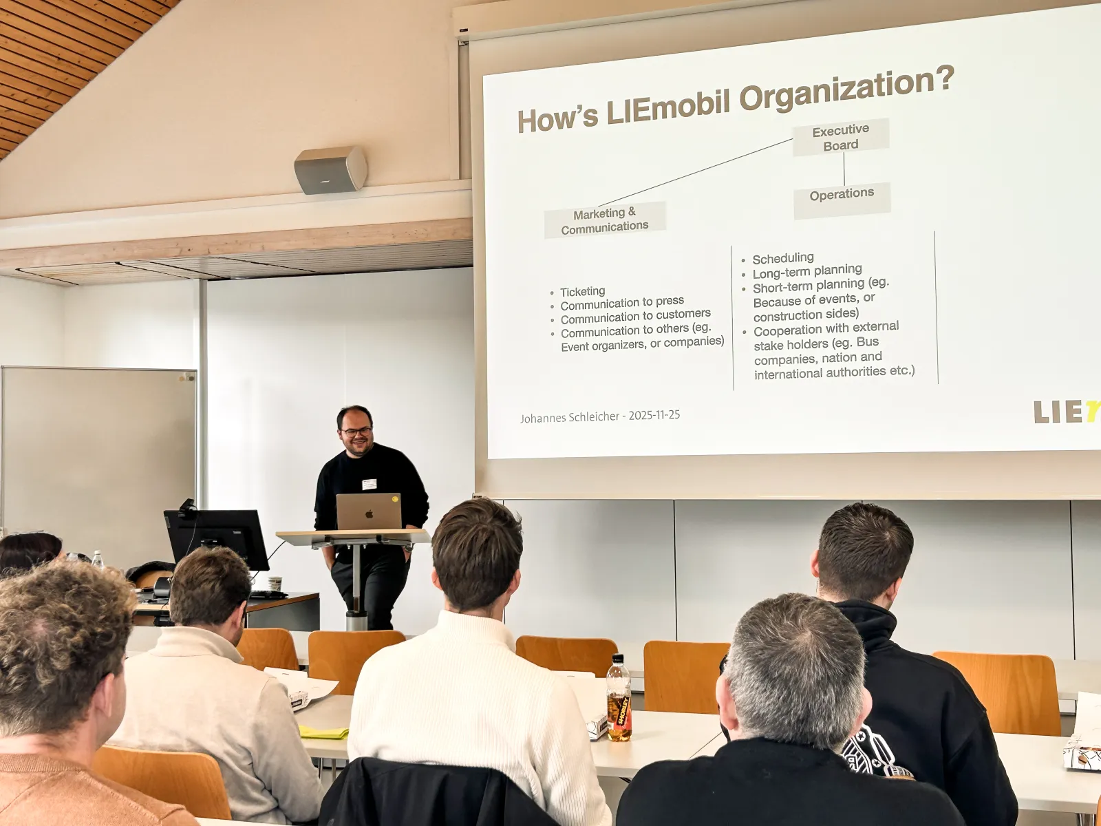 Vortrag Johannes Schleicher - Alumni-Talk Master Wirtschaftsinformatik 