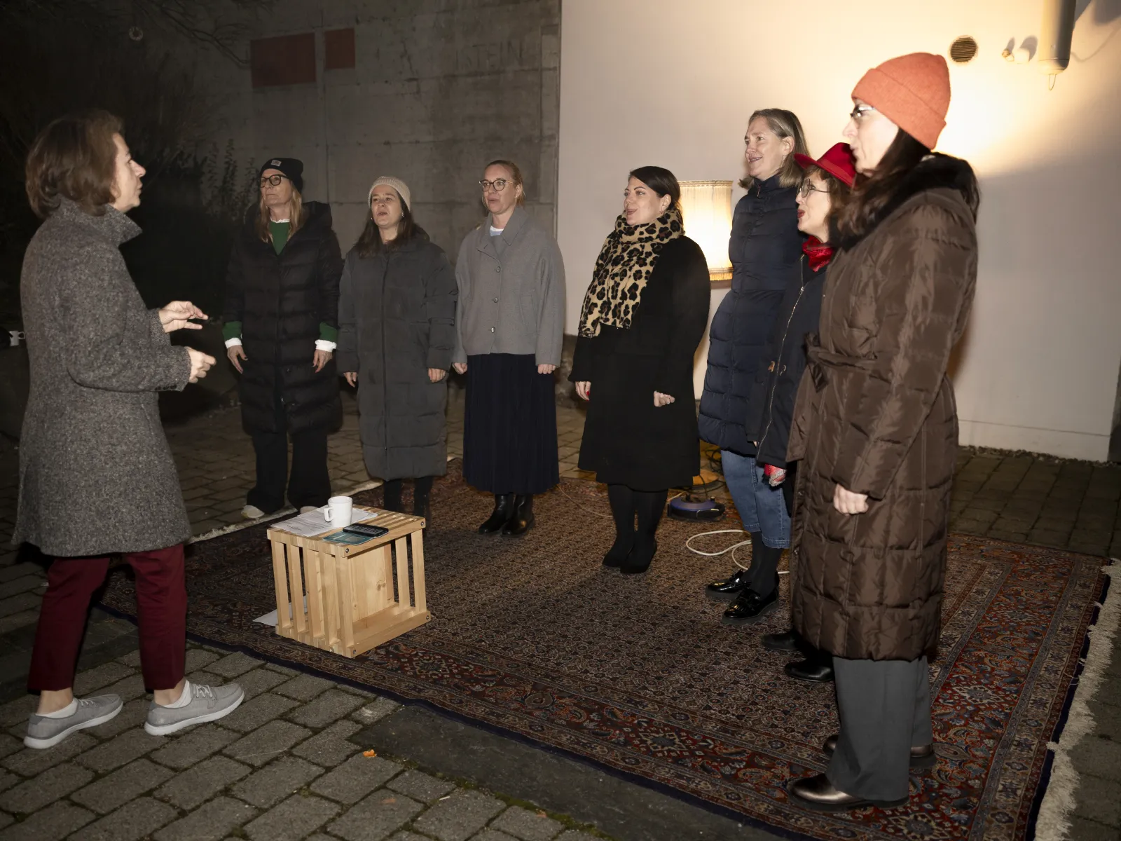 Musikalische Begleitung durch den Unichor