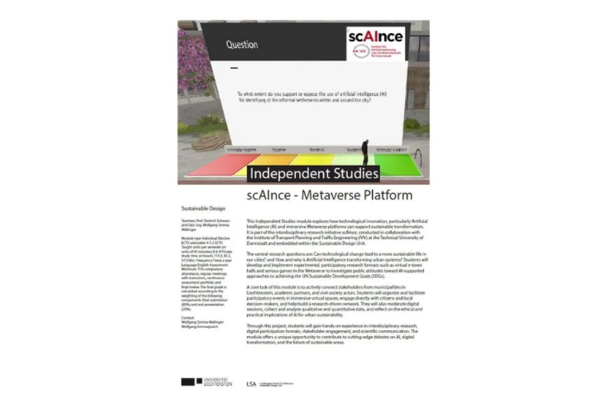 Cover der Independent Study "Metaverse Platform"