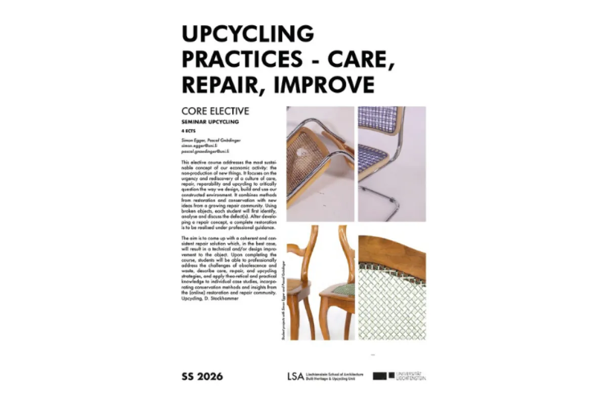 Cover mit Bildern und schwarzer Schrift