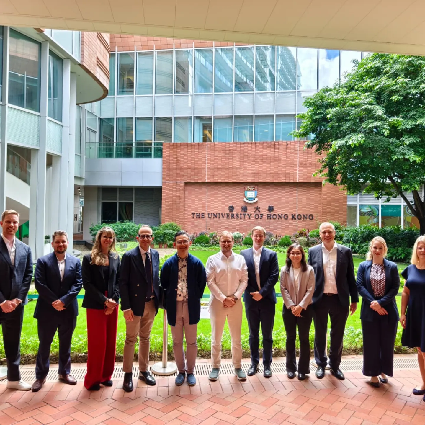 Die Teilnehmenden der Studienreise.