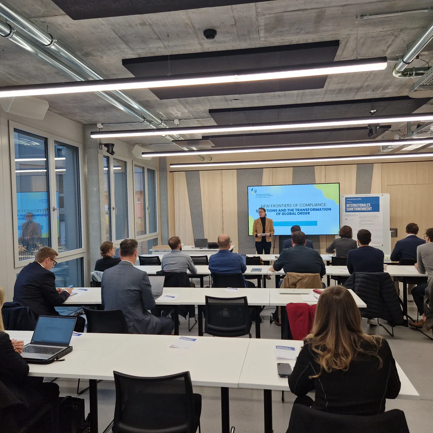 Blick in den Seminarraum während des Intensivkurses