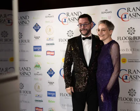 Gäste-Sponsorenwand-Universitätsball-Liechtenstein