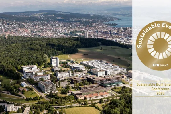 Luftbild des ETH Campus in Zürich 