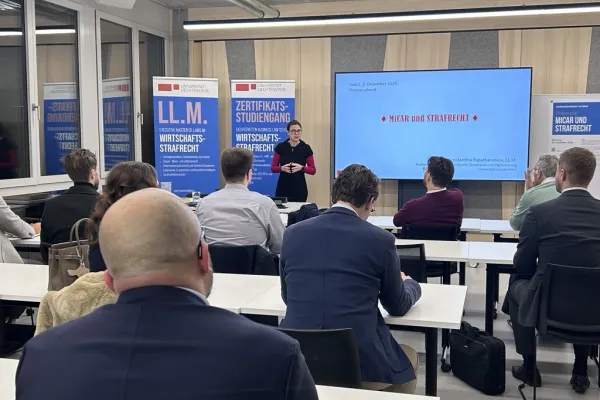 Blick in den Hörsaal während des Themenabends